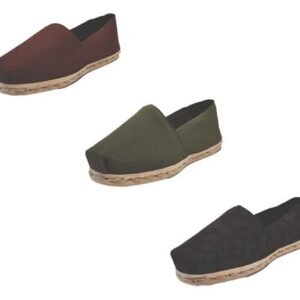 Tripack Alpargata Café, Verde Militar Y Anim Prin Ng