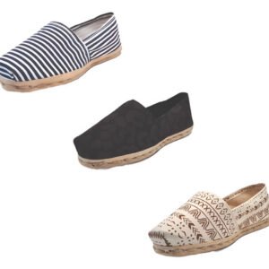 Tripack Alpargata Ray Azu/blan, Anim Prin Ng Y Crudo Étnico