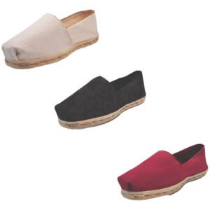 Tripack Alpargata Crudo, Anim Prin Ng Y Burdeo