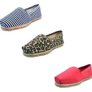 Tripack Alpargata Ray Azu/blan, Anim Prin Y Terracota