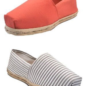 Pack Alpargata Rayado Gris/blanco - Terracota