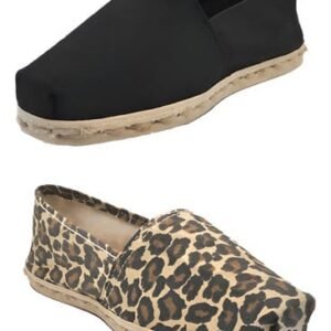 Pack Alpargata Negro - Animal Print