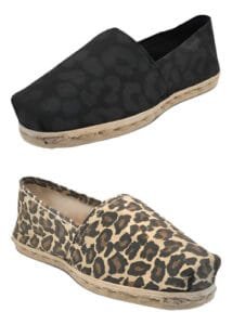 Pack Alpargata Animal Print - Animal Print Negro