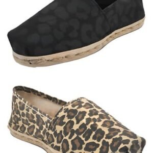 Pack Alpargata Animal Print - Animal Print Negro