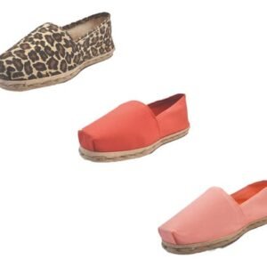 Tripack Alpargata Anim Prin, Terracota Y Coral