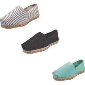 Tripack Alpargata Ray Gr/blan, Anim Prin Ng Y Turquesa
