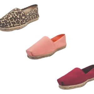 Tripack Alpargata Anim Prin, Coral Y Burdeo