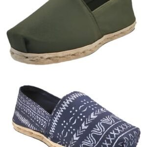 Pack Alpargata Verde Militar - Azul Étnico
