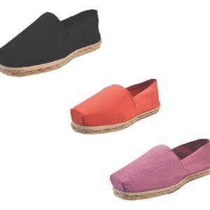 Tripack Alpargata Negro, Terracota Y Jacarandá