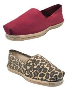 Pack Alpargata Animal Print - Burdeo