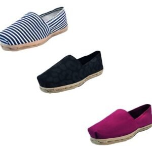 Tripack Alpargata Ray Azu/blan, Anim Prin Ng Y Burdeo