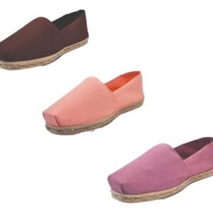 Tripack Alpargata Café, Coral Y Jacarandá