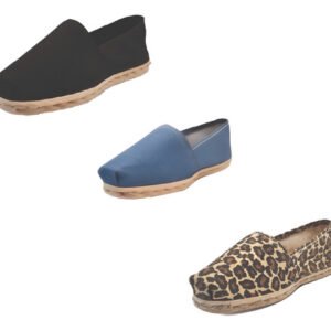Tripack Alpargata Negro, Mezclilla Y Animal Print