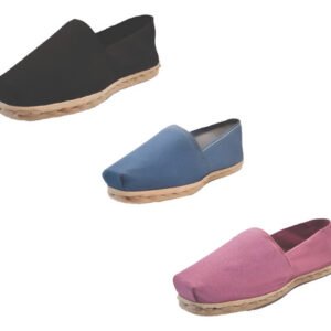 Tripack Alpargata Negro, Mezclilla Y Jacarandá