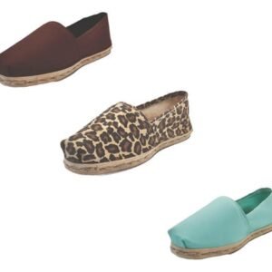 Tripack Alpargata Café, Anim Prin Y Turquesa