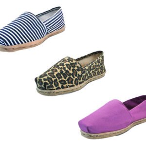 Tripack Alpargata Ray Azu/blan, Anim Prin Y Jacarandá