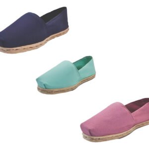 Tripack Alpargata Azul Marino, Turquesa Y Jacarandá