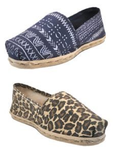 Pack Alpargata Animal Print - Azul Étnico