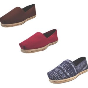 Tripack Alpargata Café, Burdeo Y Azul Étnico