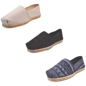 Tripack Alpargata Crudo, Anim Prin Ng Y Azul Étnico