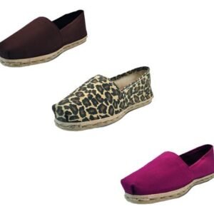 Tripack Alpargata Café, Anim Prin Y Burdeo