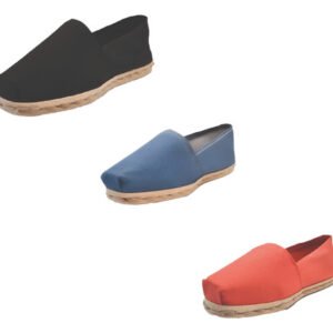 Tripack Alpargata Negro, Mezclilla Y Terracota