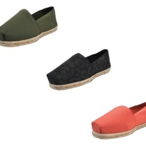 Tripack Alpargata Verde Militar, Anim Prin Ng Y Terracota