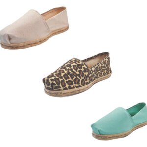 Tripack Alpargata Crudo, Anim Prin Y Turquesa