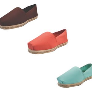 Tripack Alpargata Café, Terracota Y Turquesa