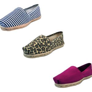 Tripack Alpargata Ray Azu/blan, Anim Prin Y Burdeo