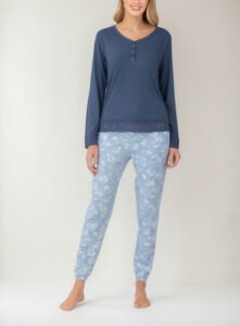 Pijama Mujer Lady Genny J-833 Modal Y Cotton
