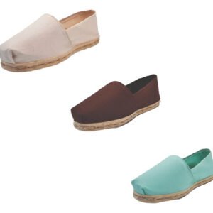 Tripack Alpargata Crudo, Café Y Turquesa