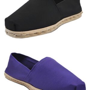Pack Alpargata Negro - Morado