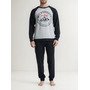 Pijama Hombre Jockey Ym-207 Negro