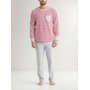 Pijama Hombre Jockey Ym-213 Rojo